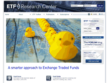Tablet Screenshot of etfresearchcenter.com