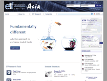 Tablet Screenshot of etfresearchcenter.asia